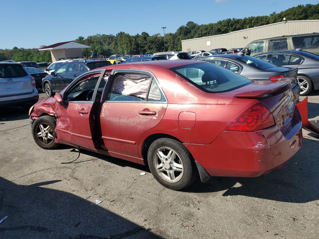 2007 Honda Accord Se VIN: 1HGCM56387A052014 Lot: 69117834