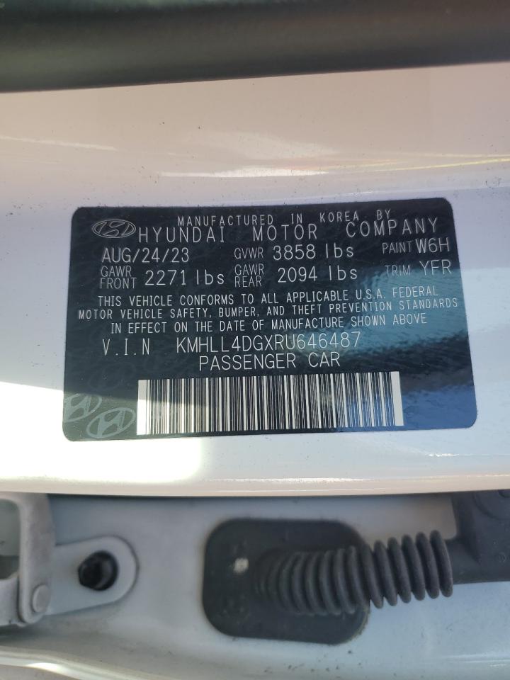 KMHLL4DGXRU646487 2024 Hyundai Elantra Se