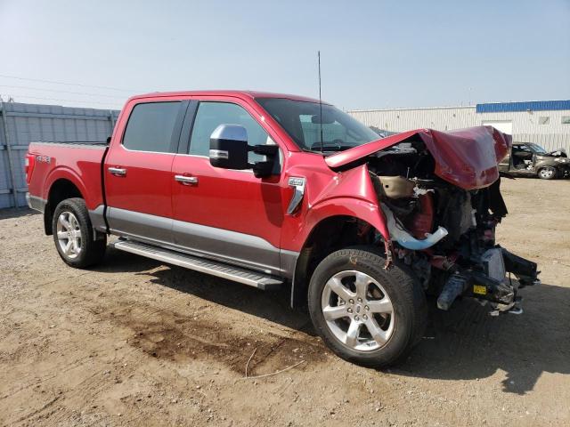  FORD F-150 2023 Красный