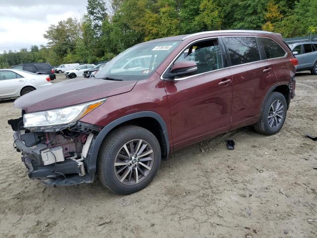  TOYOTA HIGHLANDER 2018 Bordowy