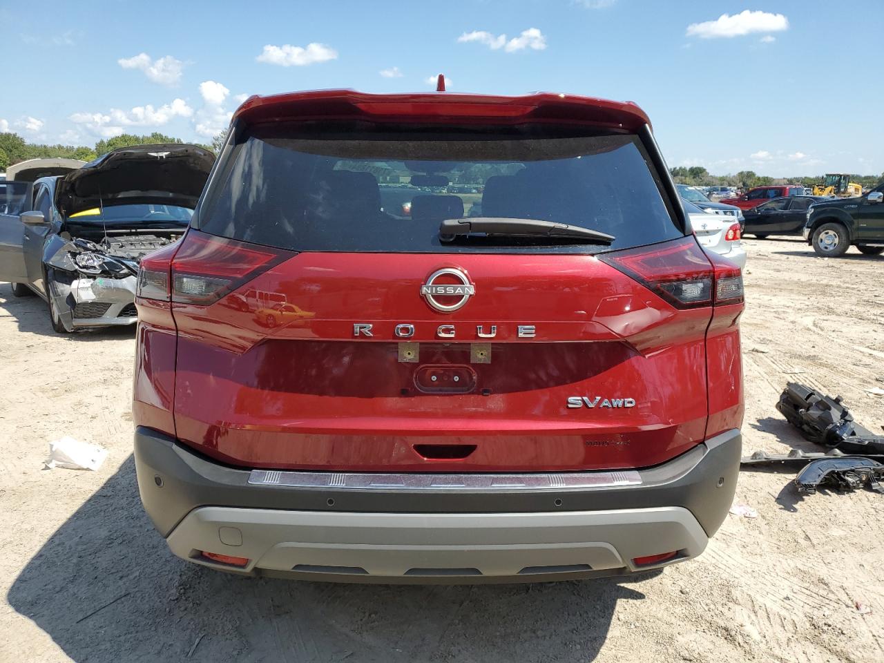 2022 Nissan Rogue Sv VIN: JN8BT3BB3NW333902 Lot: 71811894