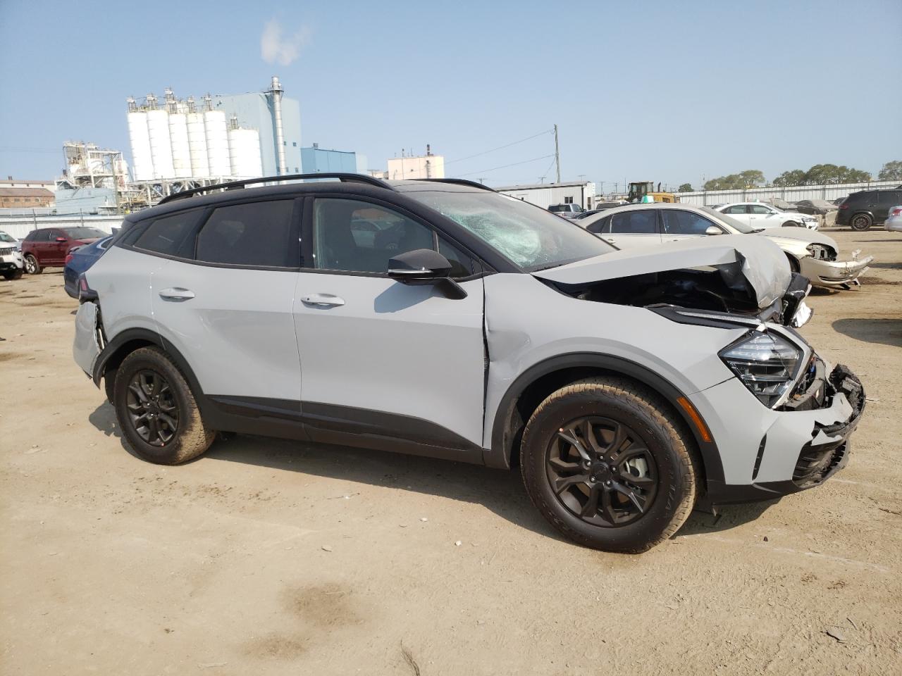 VIN 5XYK7CDF3SG237048 2025 KIA SPORTAGE X no.4