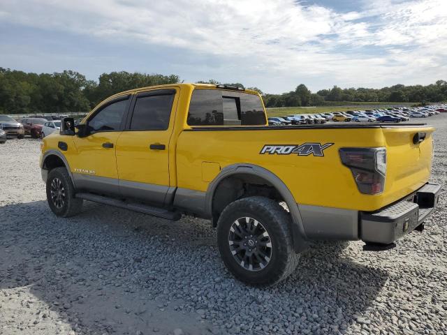  NISSAN TITAN 2016 Yellow