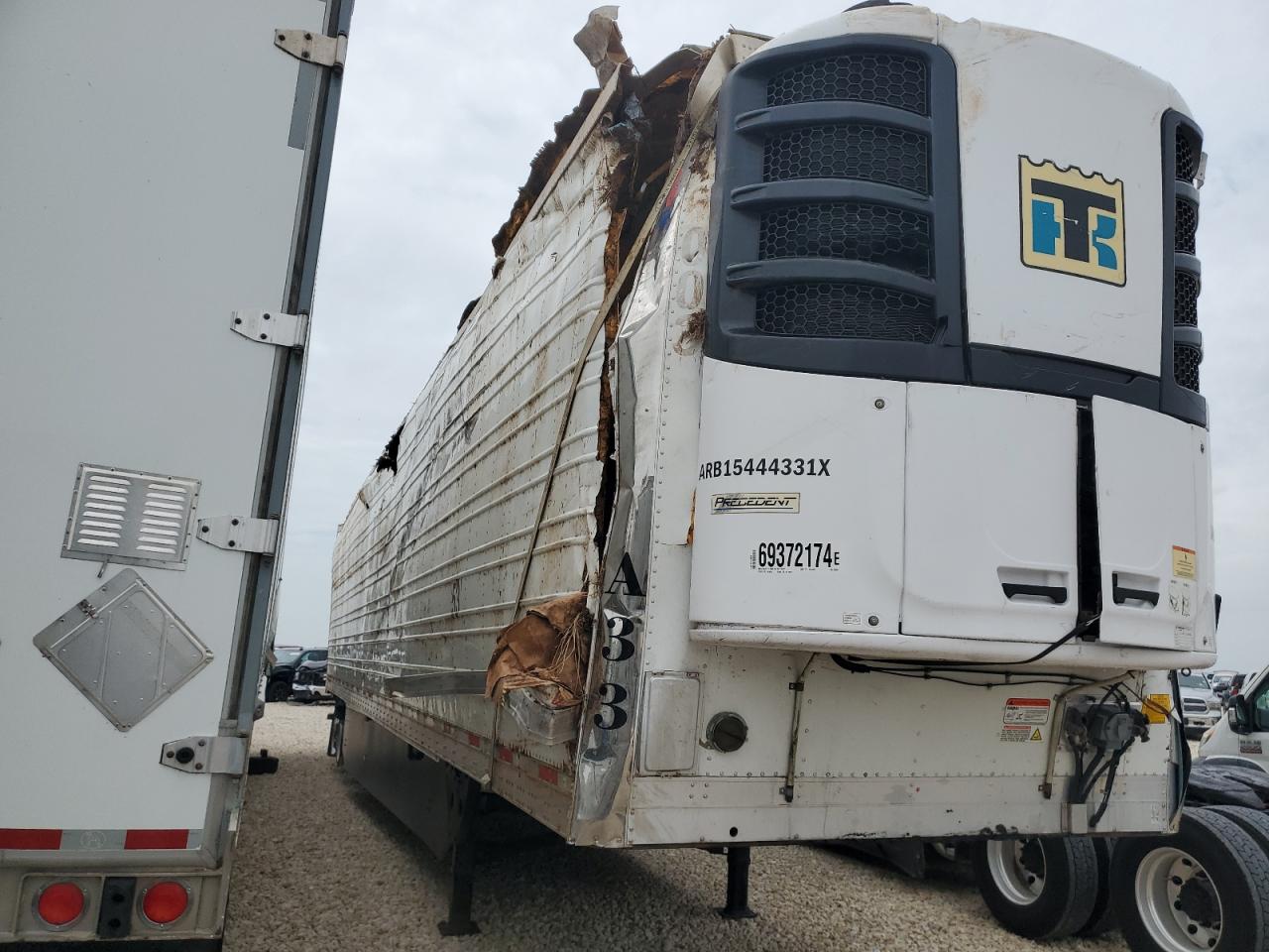 2016 Utility Reefer for Sale in Temple, TX - Rollover