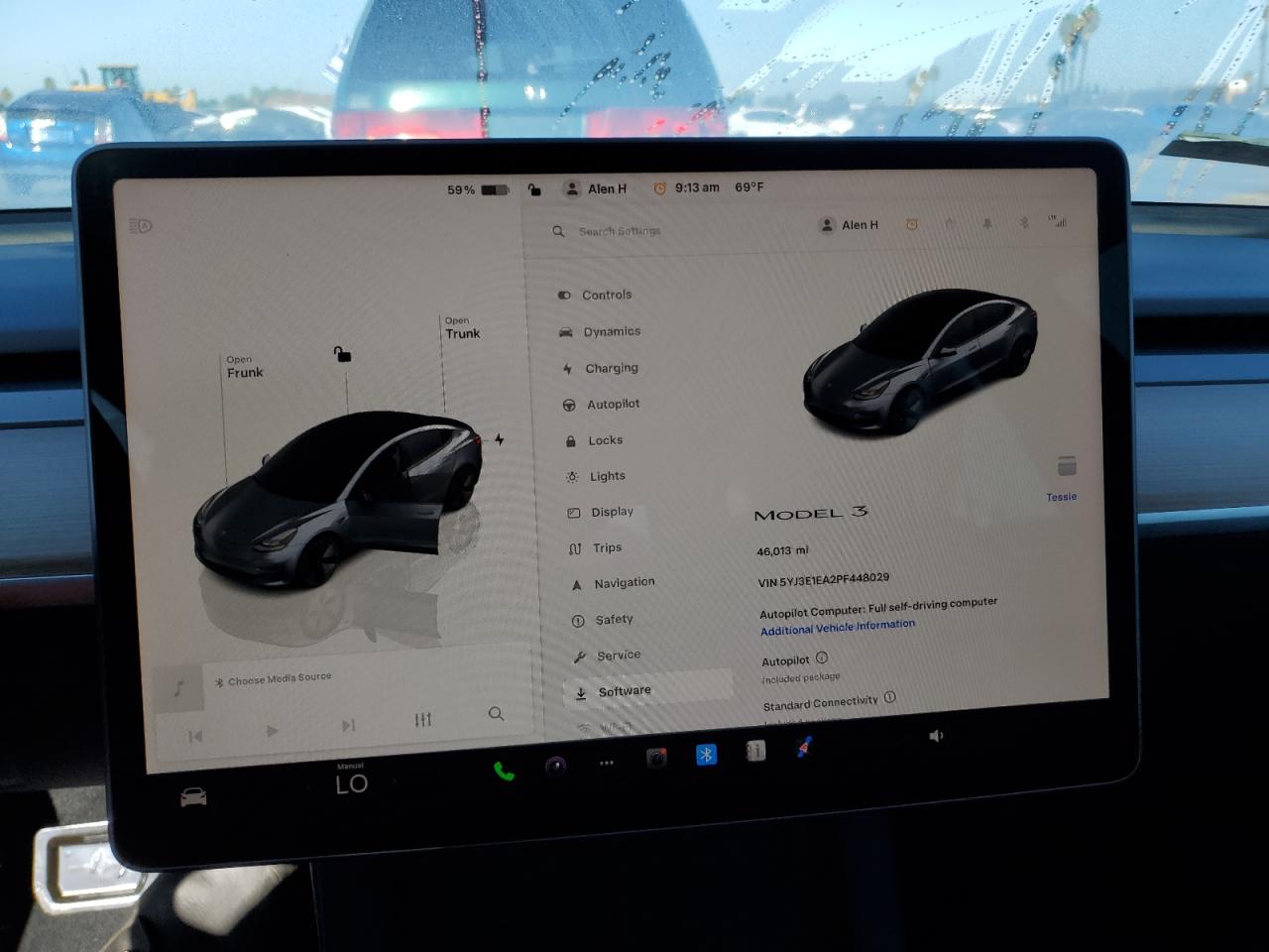 5YJ3E1EA2PF448029 2023 Tesla Model 3