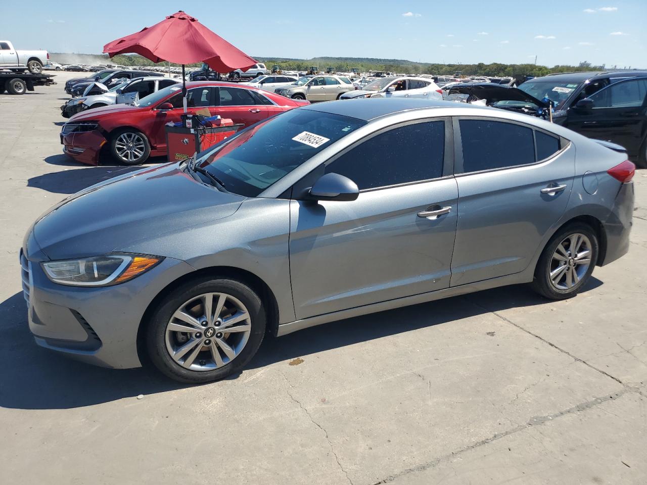 2018 Hyundai Elantra Sel VIN: KMHD84LF2JU477911 Lot: 70884534