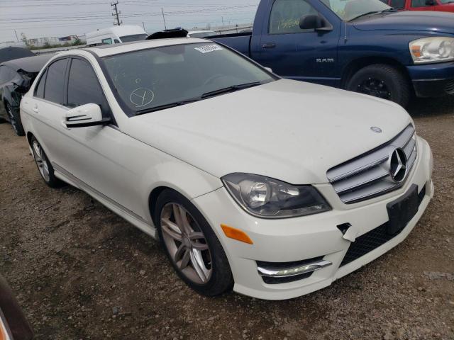 Sedans MERCEDES-BENZ C-CLASS 2012 Biały