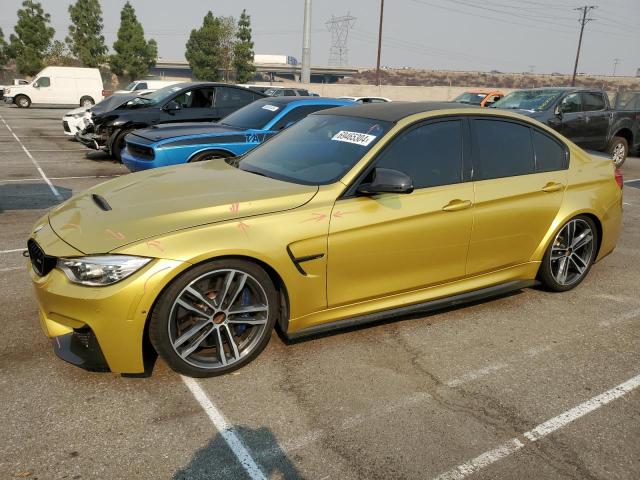 Sedans BMW M3 2016 Zielony