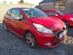 2013 PEUGEOT 208 1.6 THP GTI 3DR for sale at Copart BELFAST