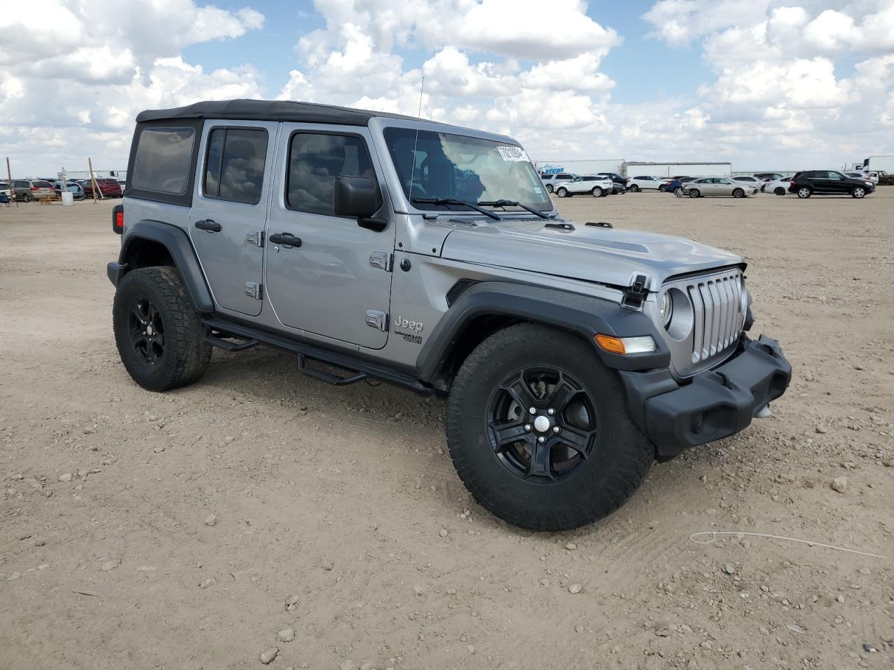 2018 Jeep Wrangler Unlimited Sport VIN: 1C4HJXDG1JW132859 Lot: 70210904