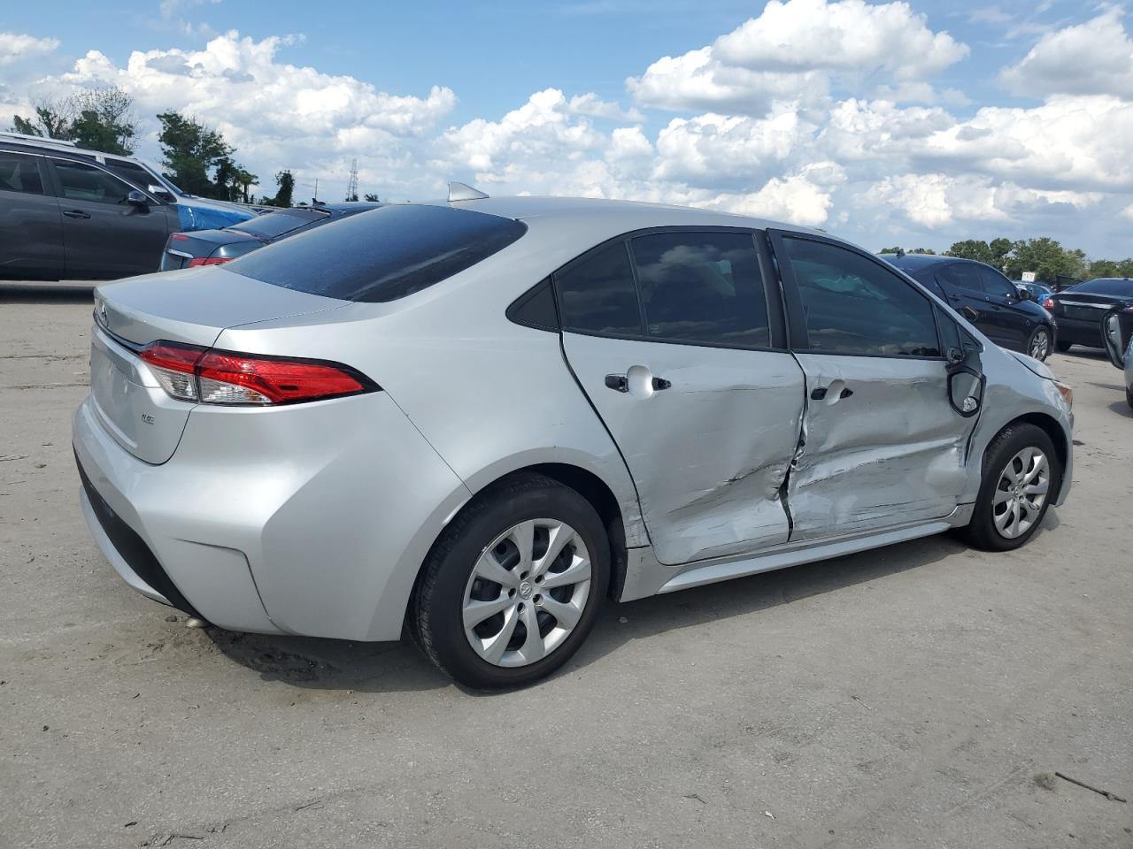 2021 Toyota Corolla Le VIN: 5YFEPMAE4MP153253 Lot: 71735224