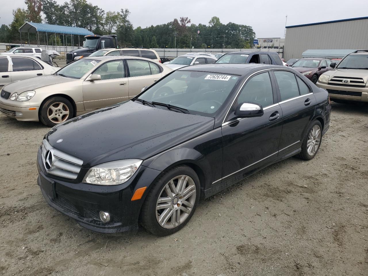 WDDGF54XX9R077460 2009 Mercedes-Benz C 300