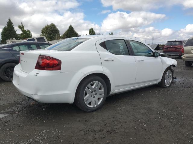  DODGE AVENGER 2012 White