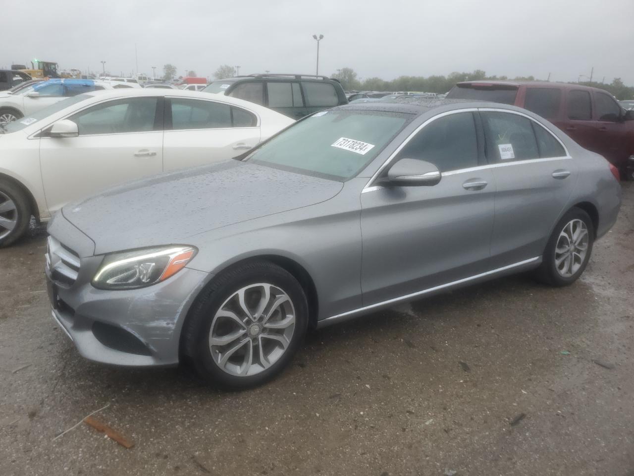 55SWF4KB8FU082468 2015 MERCEDES-BENZ C CLASS - Image 1