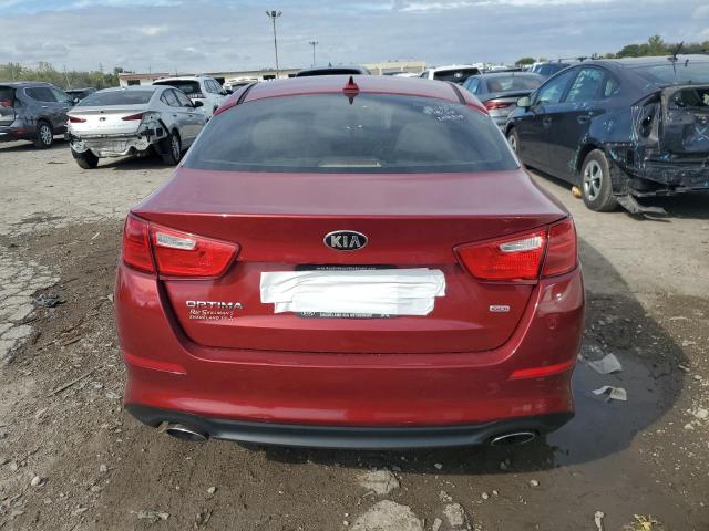 Sedans KIA OPTIMA 2015 Red