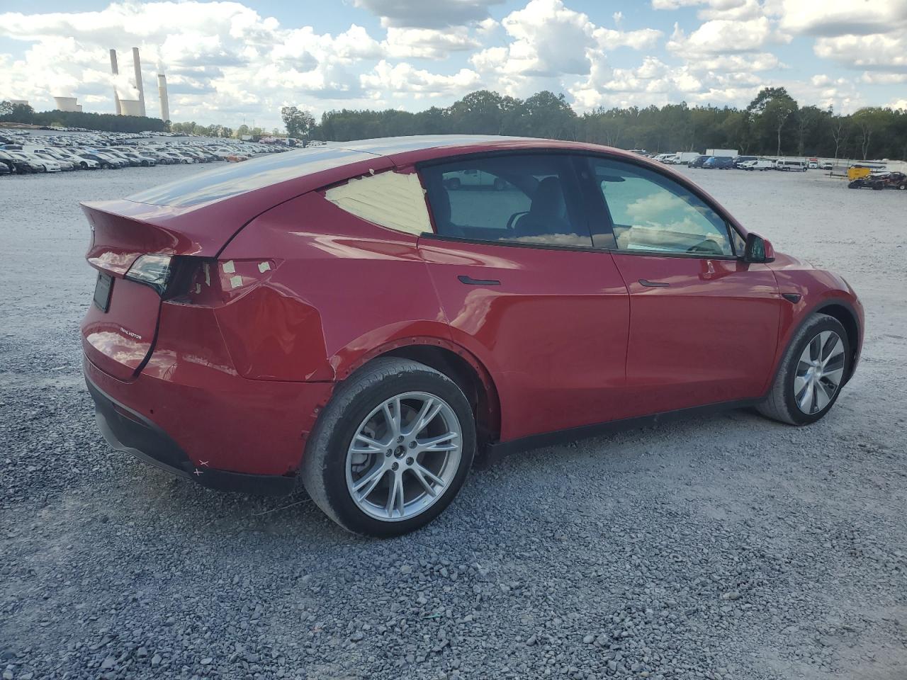 VIN 7SAYGDEE3NF432877 2022 TESLA MODEL Y no.3