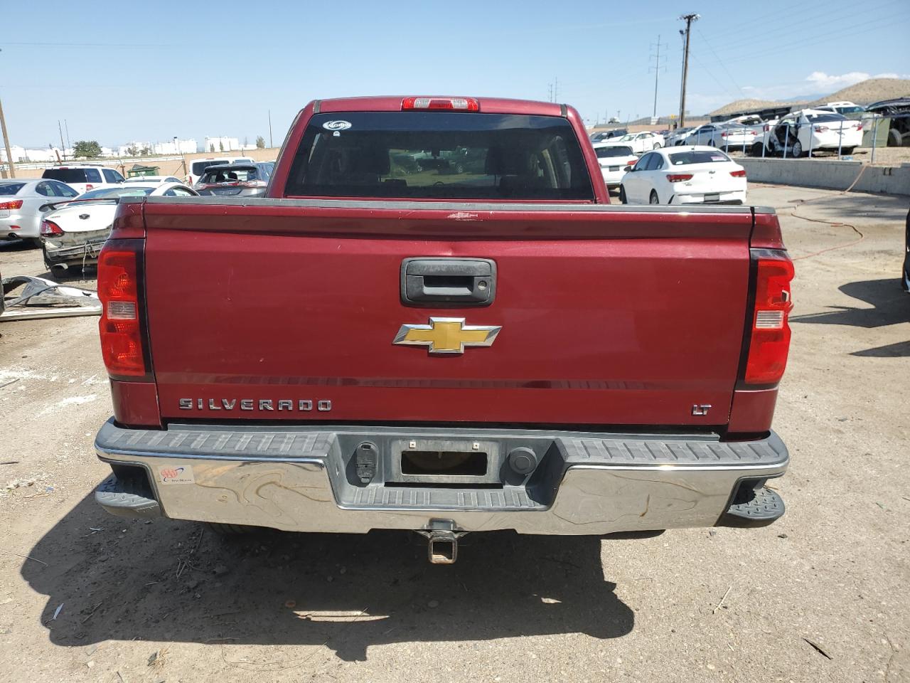 2014 Chevrolet Silverado K1500 Lt VIN: 3GCUKREC1EG570742 Lot: 68882484