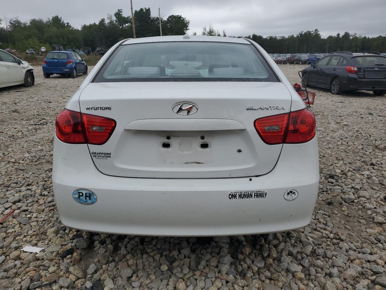 2007 Hyundai Elantra Gls VIN: KMHDU46D87U163033 Lot: 70327974