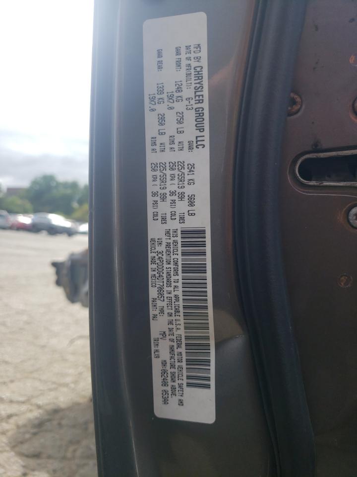 2013 Dodge Journey Crew VIN: 3C4PDDDG4DT706057 Lot: 72611904