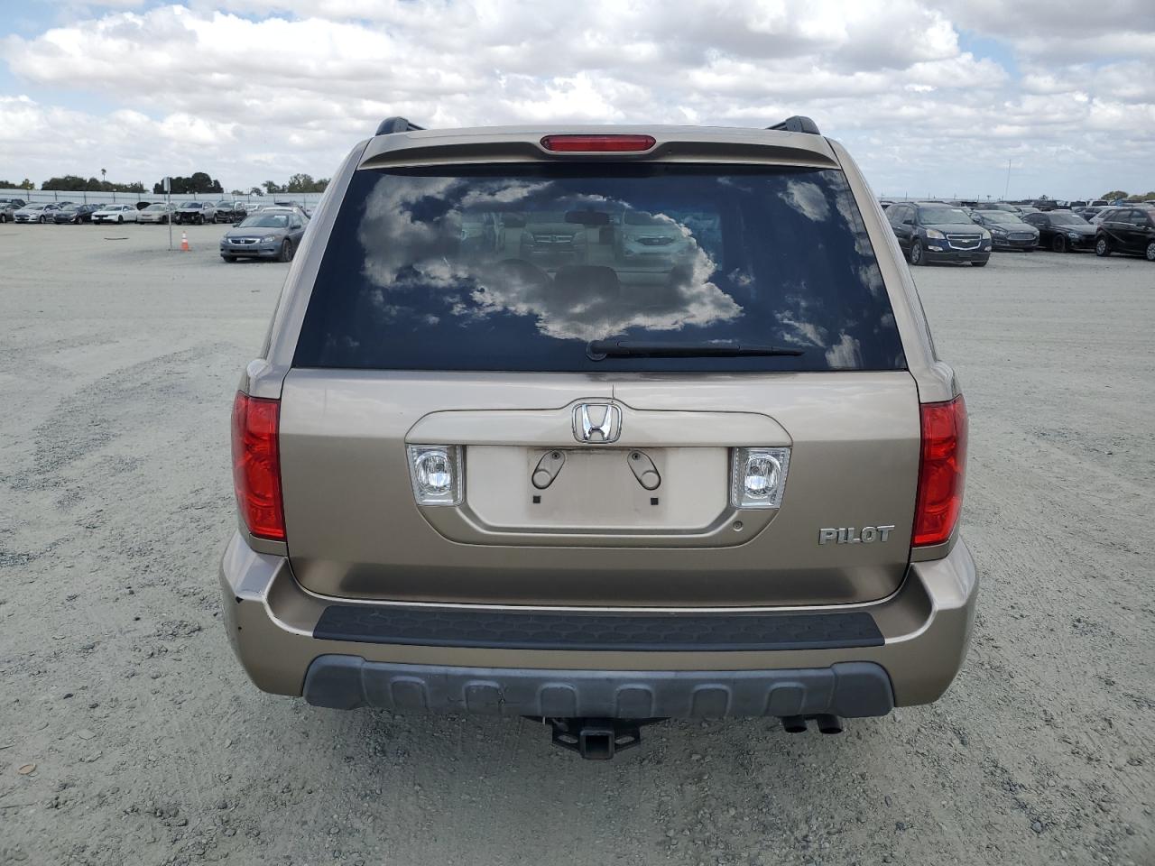 2005 Honda Pilot Exl VIN: 2HKYF18775H543185 Lot: 71853414