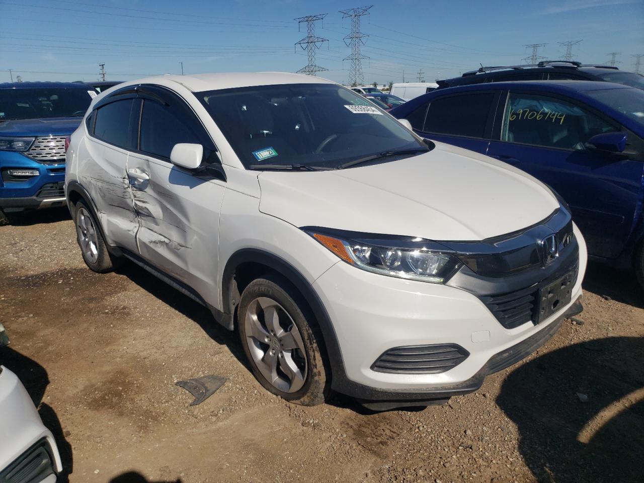 2022 Honda Hr-V Lx VIN: 3CZRU5H3XNM741844 Lot: 69368454