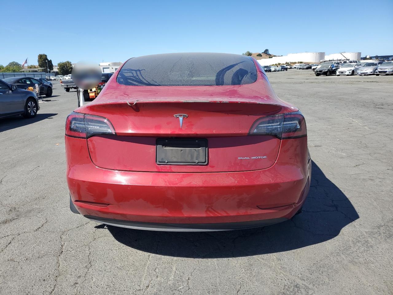 2022 Tesla Model 3 VIN: 5YJ3E1EB3NF295697 Lot: 70398464