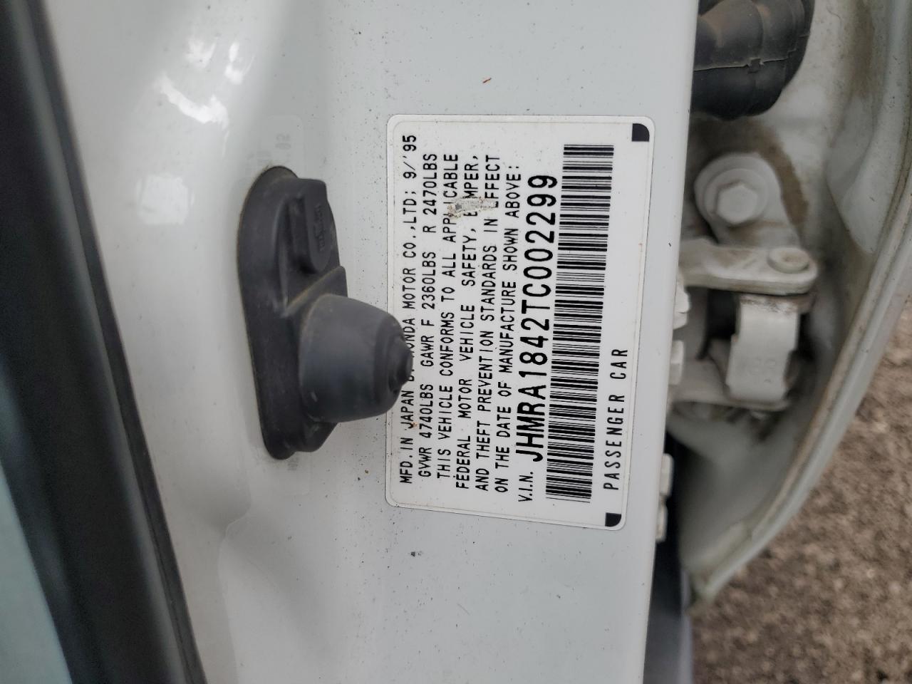 JHMRA1842TC002299 1996 Honda Odyssey Base