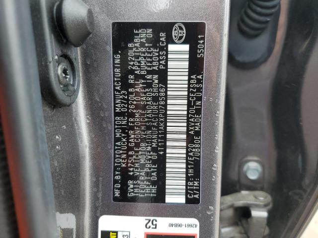 4T1T11AKXPU785867 Toyota Camry SE N 12