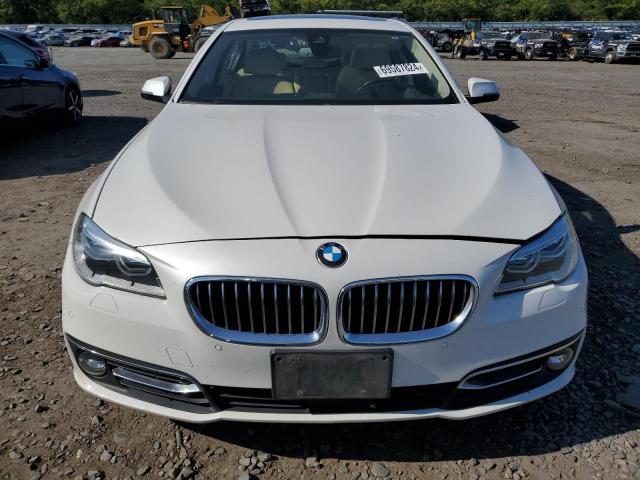  BMW 5 SERIES 2016 White