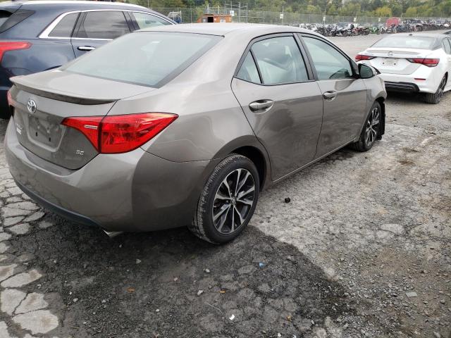  TOYOTA COROLLA 2017 Szary