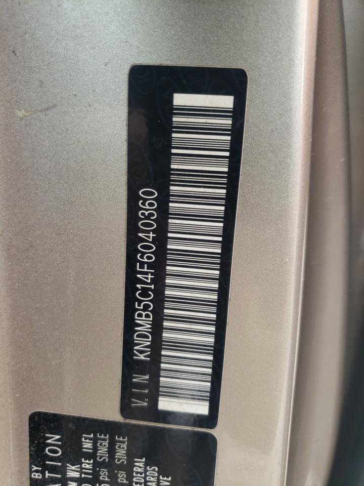 KNDMB5C14F6040360 2015 Kia Sedona Lx