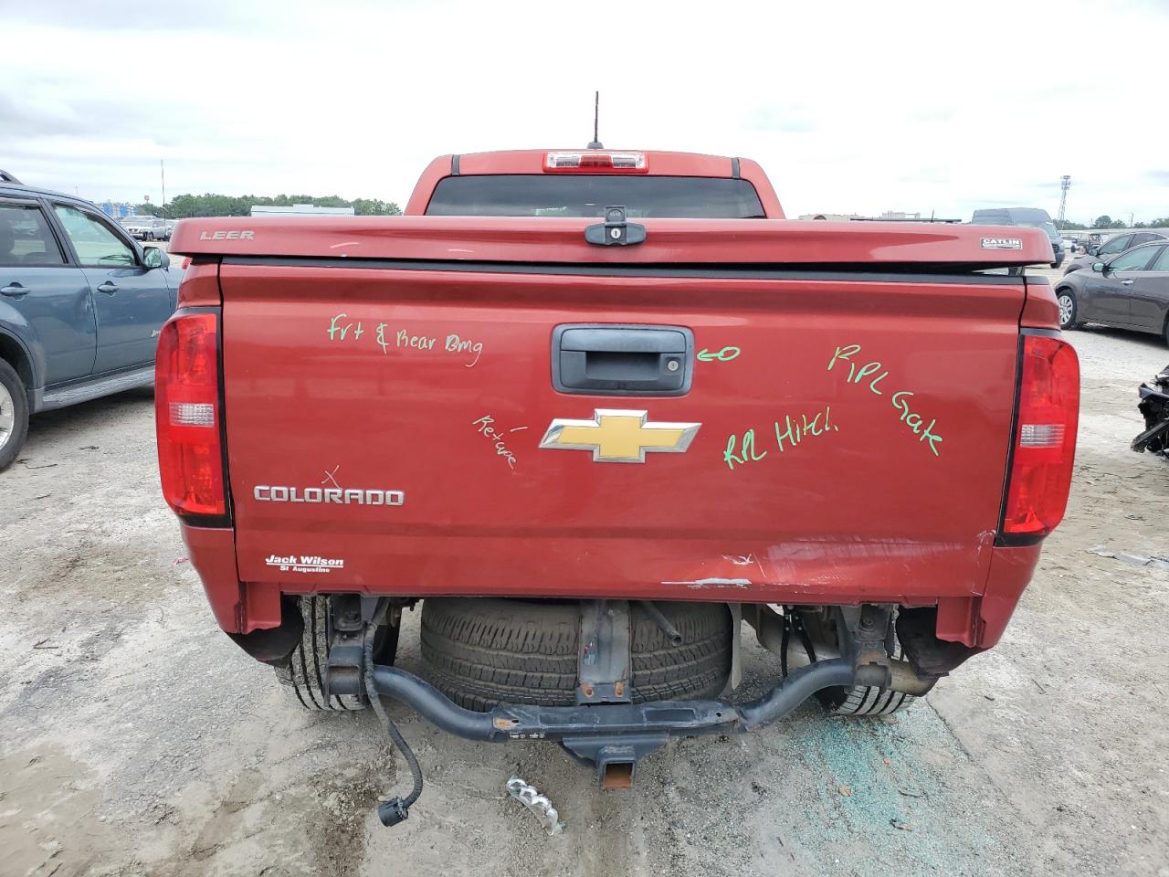 2015 Chevrolet Colorado Z71 VIN: 1GCGTCE3XF1208836 Lot: 71824444