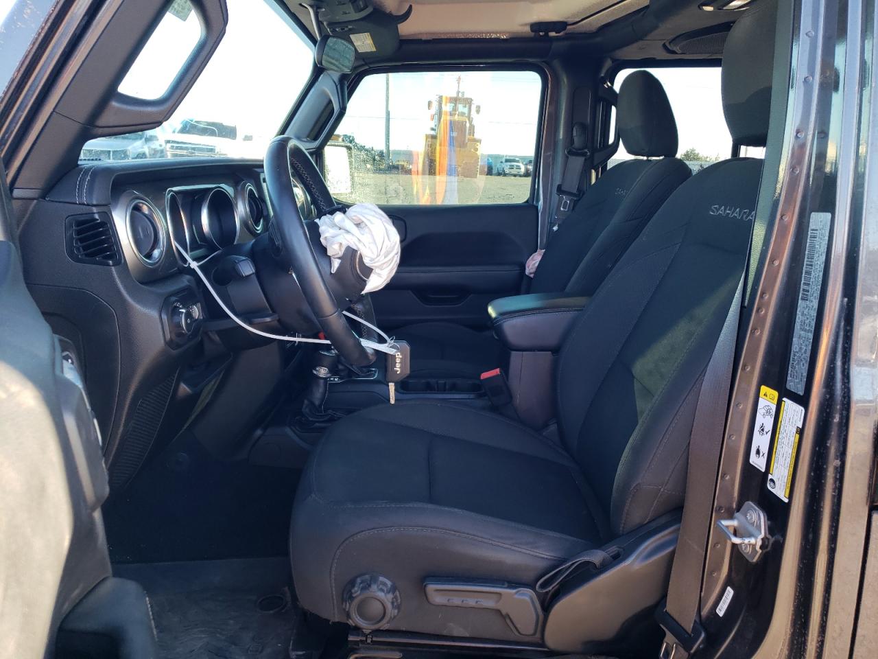 2019 Jeep Wrangler Unlimited Sahara VIN: 1C4HJXEN3KW595908 Lot: 72814744