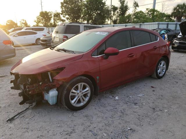 2018 Chevrolet Cruze Lt de vânzare în Tifton, GA - Front End