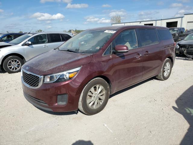 2017 Kia Sedona Lx de vânzare în Kansas City, KS - Vandalism