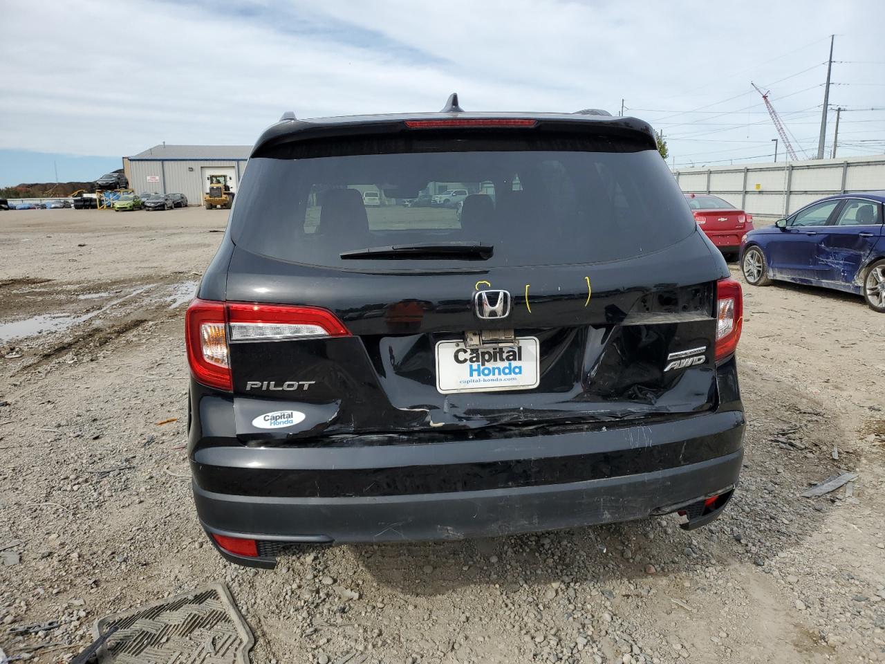 2021 Honda Pilot Se VIN: 5FNYF6H20MB039768 Lot: 72606094