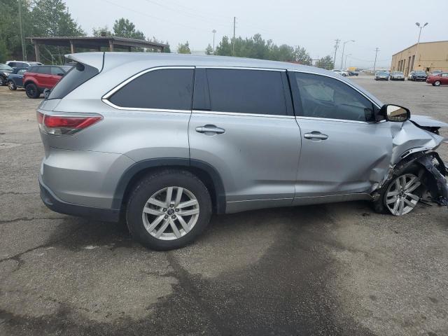  TOYOTA HIGHLANDER 2016 Srebrny