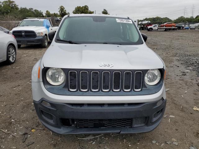 Паркетники JEEP RENEGADE 2016 Серебристый