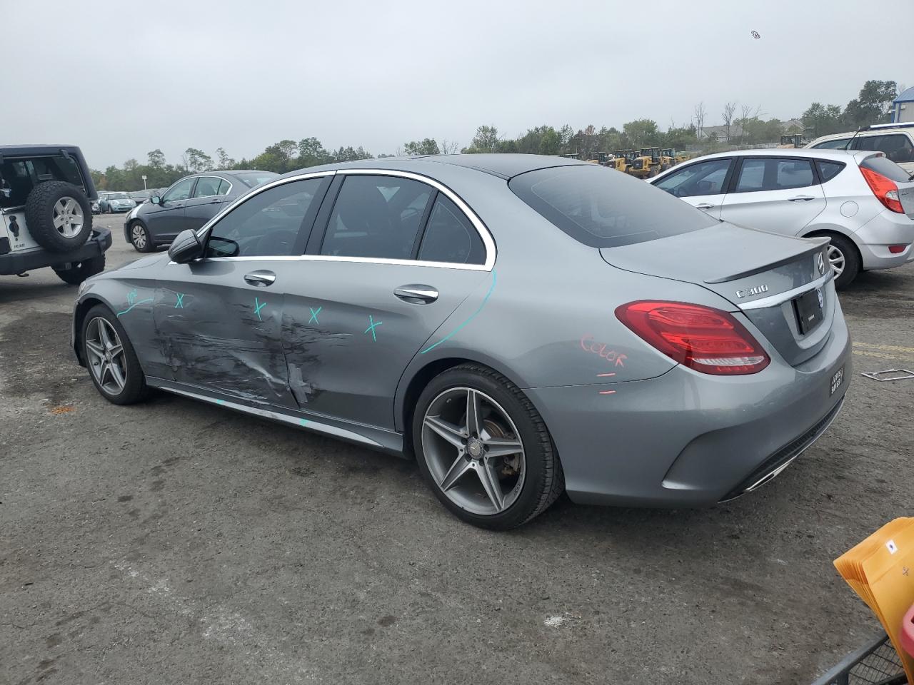 VIN 55SWF4KB5GU122376 2016 MERCEDES-BENZ C-CLASS no.2