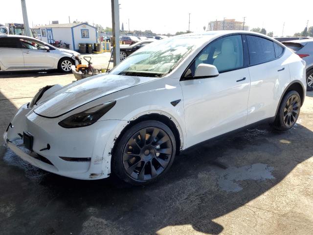  TESLA MODEL Y 2022 Белый