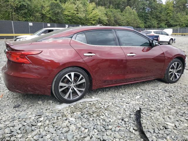  NISSAN MAXIMA 2016 Czerwony