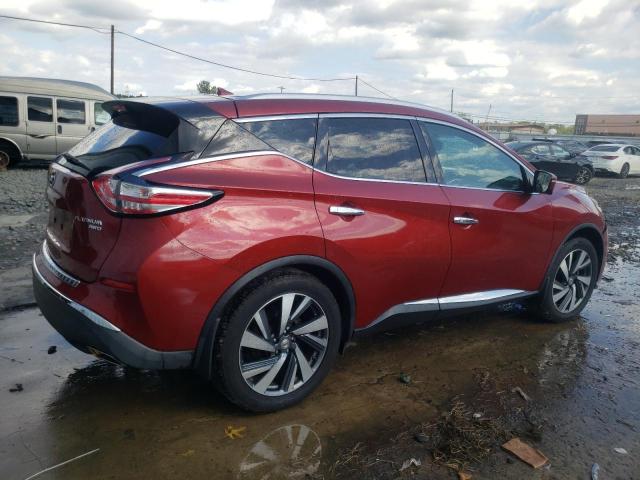  NISSAN MURANO 2015 Red