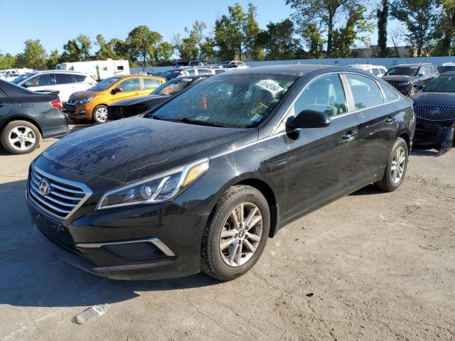 Sedans HYUNDAI SONATA 2016 Czarny