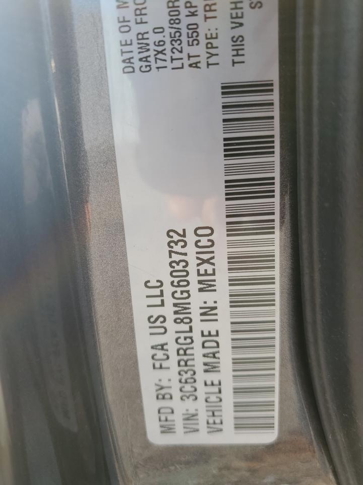 2021 Ram 3500 Tradesman VIN: 3C63RRGL8MG603732 Lot: 70823594