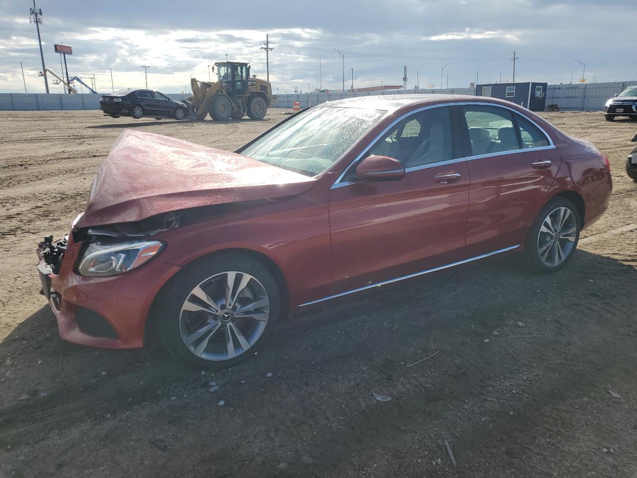 55SWF4KBXJU242536 2018 MERCEDES-BENZ C CLASS - Image 1