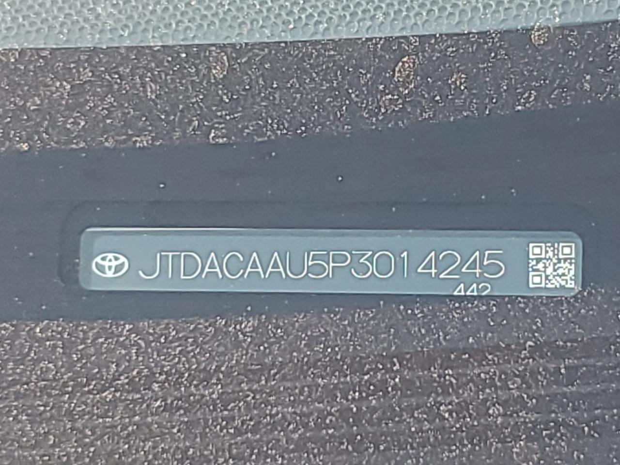 VIN JTDACAAU5P3014245 2023 TOYOTA PRIUS no.13