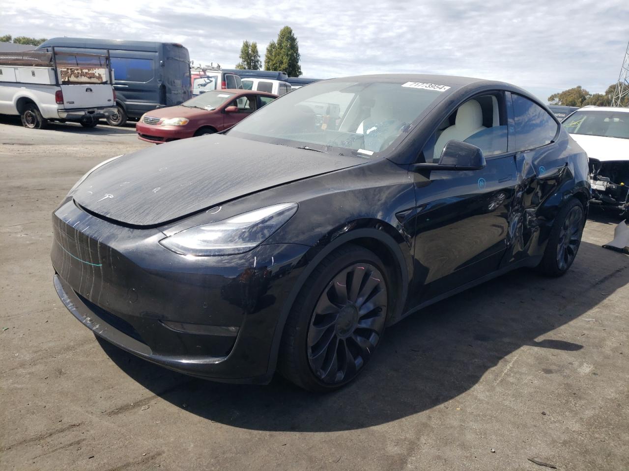 5YJYGDEF8MF294256 2021 TESLA MODEL Y - Image 1