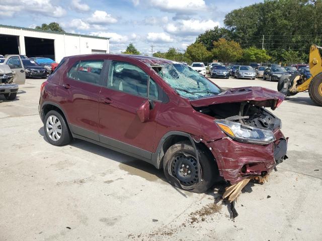 Parquets CHEVROLET TRAX 2017 Burgundy