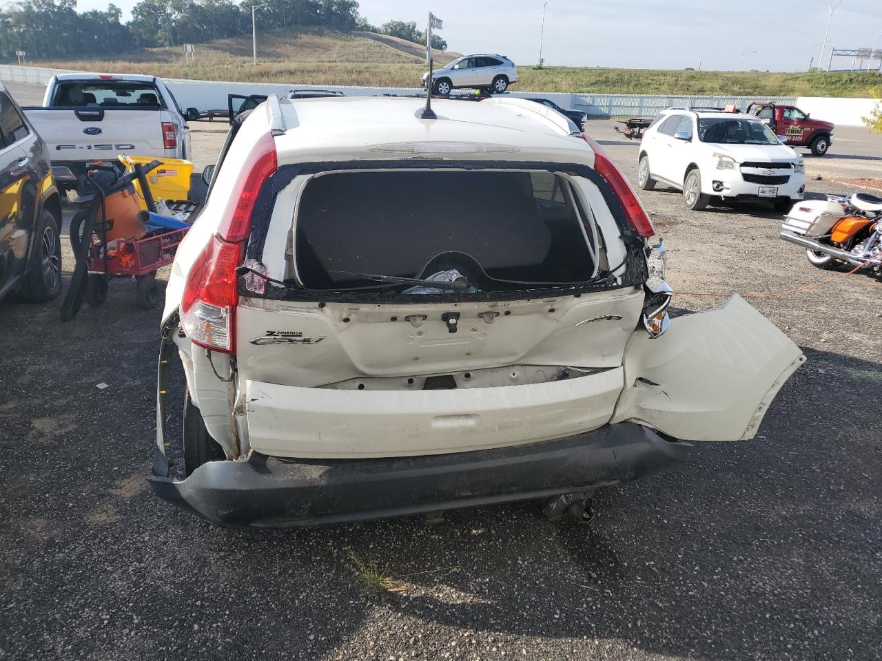 5J6RM4H75EL028137 2014 Honda Cr-V Exl