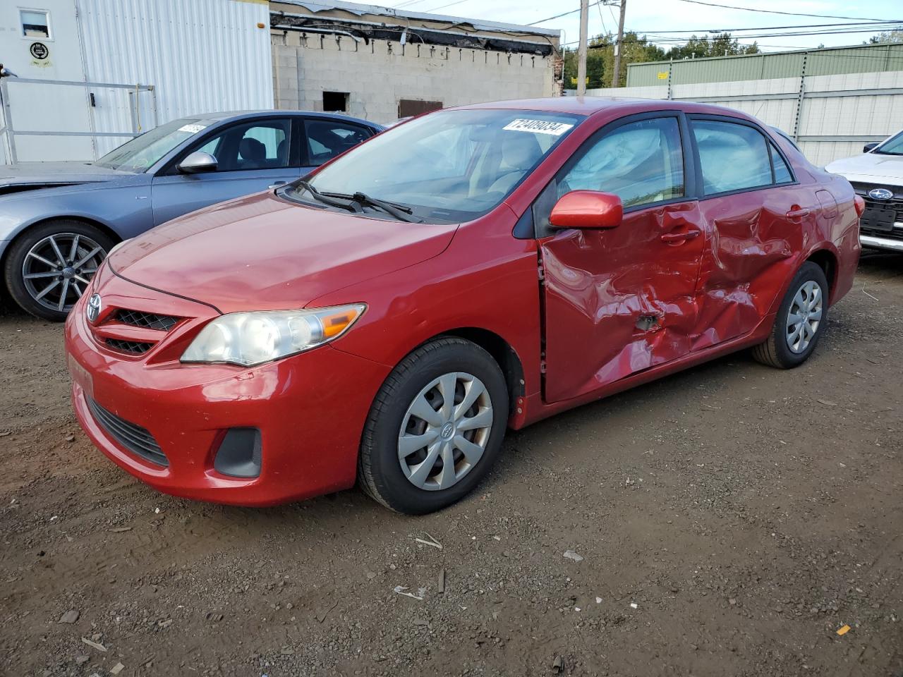 2011 Toyota Corolla Base VIN: JTDBU4EE4B9131522 Lot: 72409034